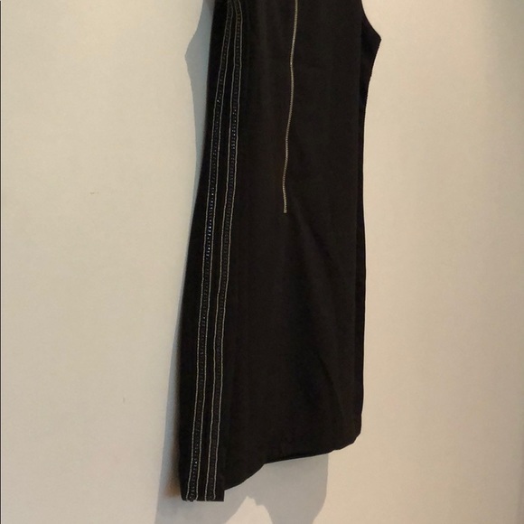 Beaded Accent Black Dress - Picture 6 of 7